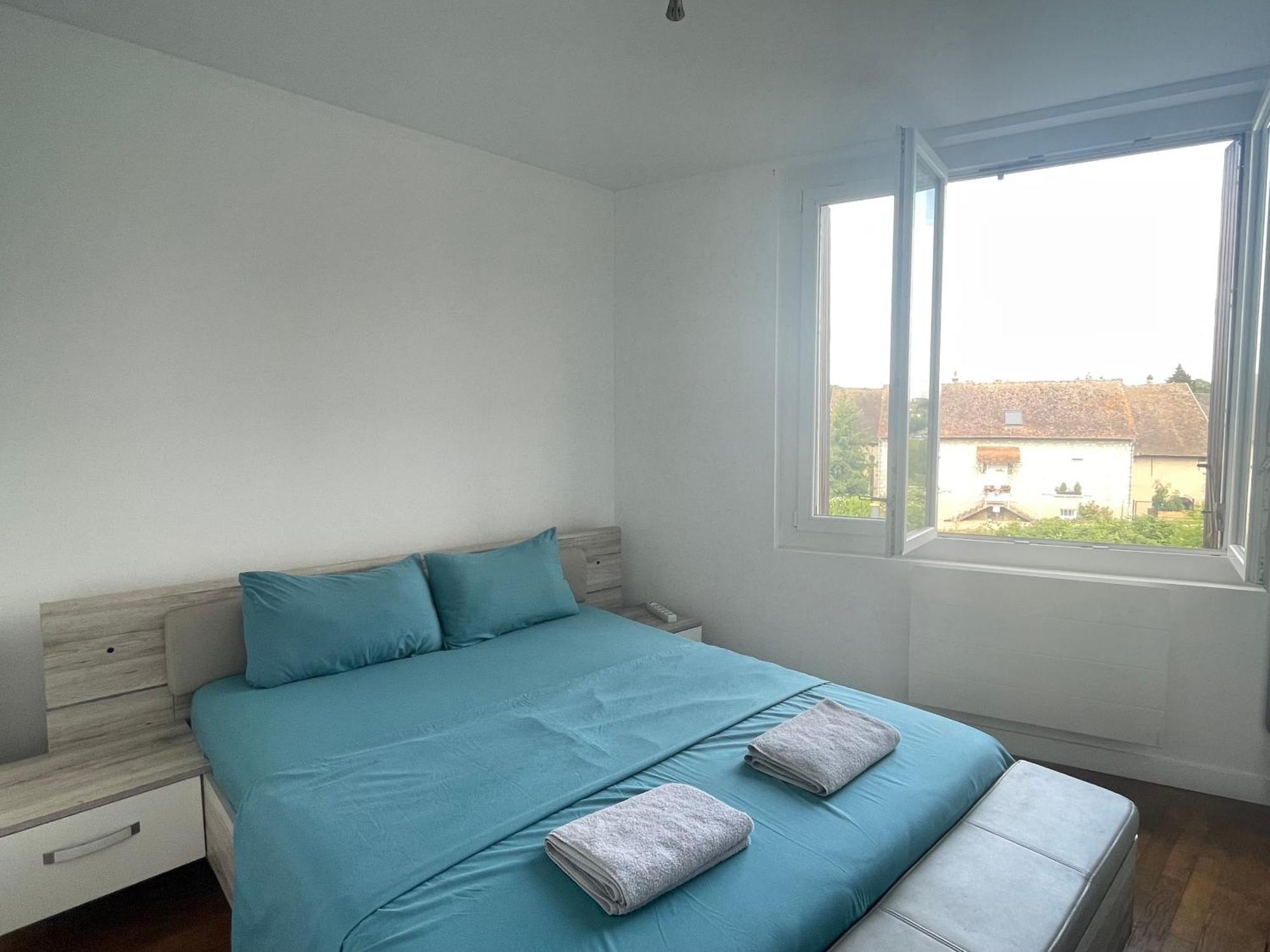 Grand T2 Renove - Bord Du Canal - Commerces A Pied Moret-sur-Loing Exteriör bild